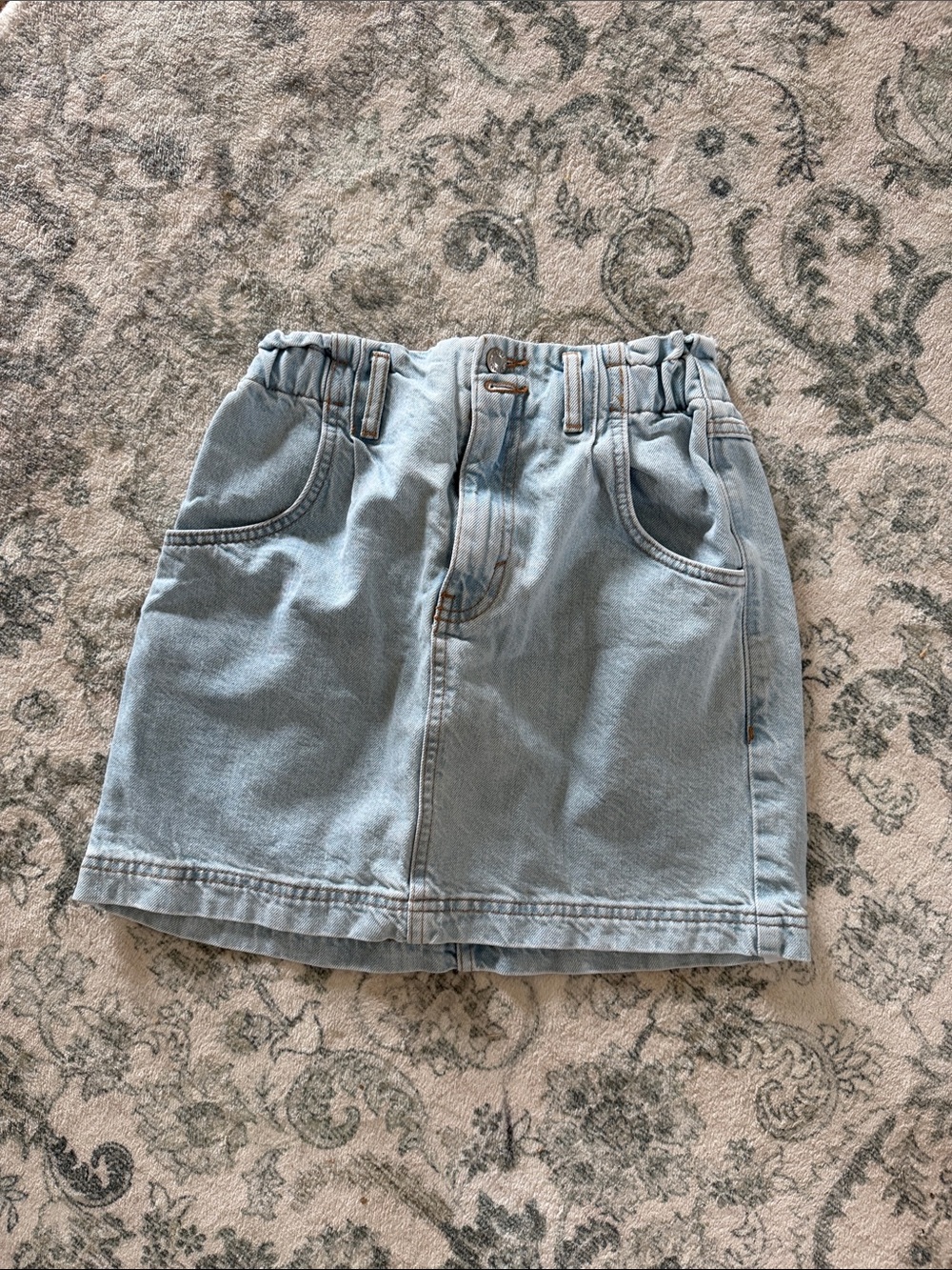 Topshop denim skirt